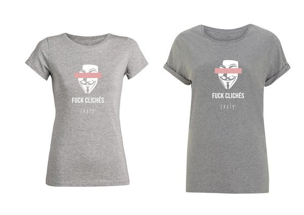 - Fuck Clichés - T-Shirt Basic o. Urban Women